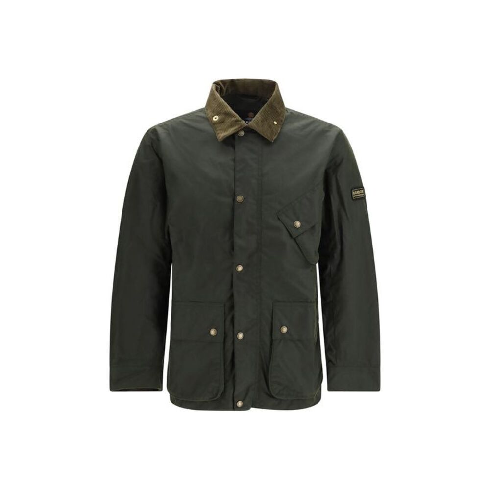 Barbour International Bicolor Cotton Full-Length Men's Jacket